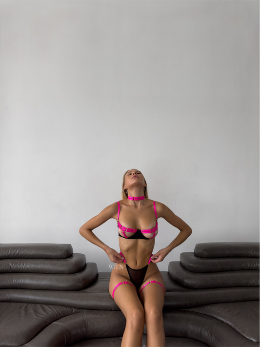 ALLURE Ensemble Lingerie 4 Pièces